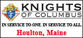 Knights of Columbus Sponsorship Banner